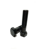 1/2"-13 x 1 3/4" Hex Bolt Plain Black Steel Grade 5 Cap Screw Full Thread