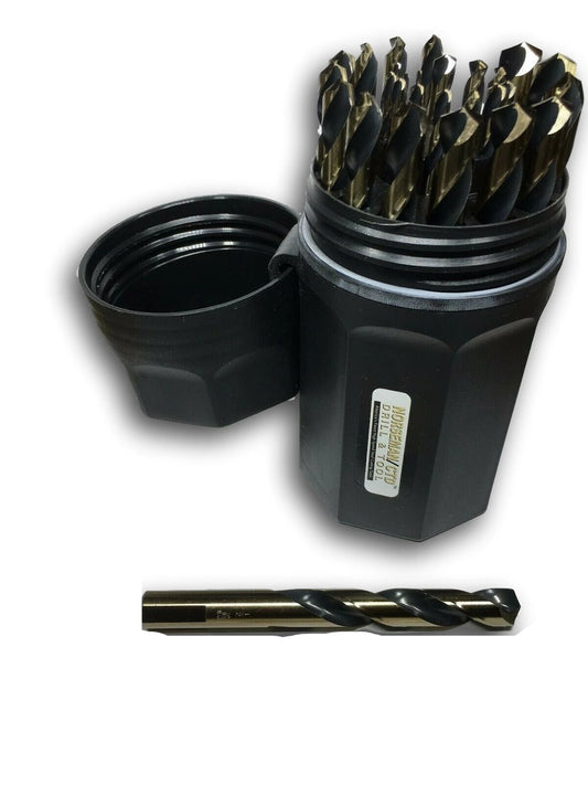 New 29pc Magnum Super Premium Drill Bit Set Mechanics Length USA W/ 3 Flats