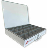 410 pcs Grade 5 Zinc Serrated Hex Flange Bolt & Flange Nut Assortment Kit!