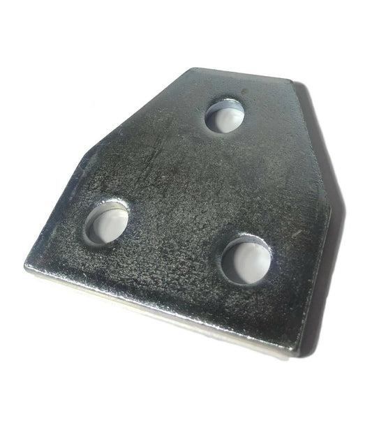 3-Hole Flat Plate Fitting for Unistrut / B-Line Channel #4623 P1356