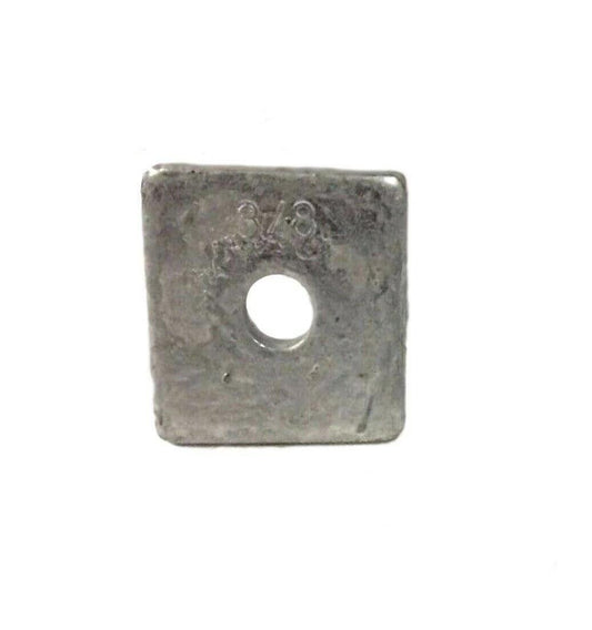(4601G) P1063 3/8" Hot Dip Galvanized Square Washers 4 Unistrut Channel