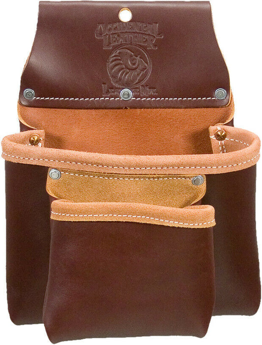 Occidental Leather 5023B Leather 2-Pouch Bag