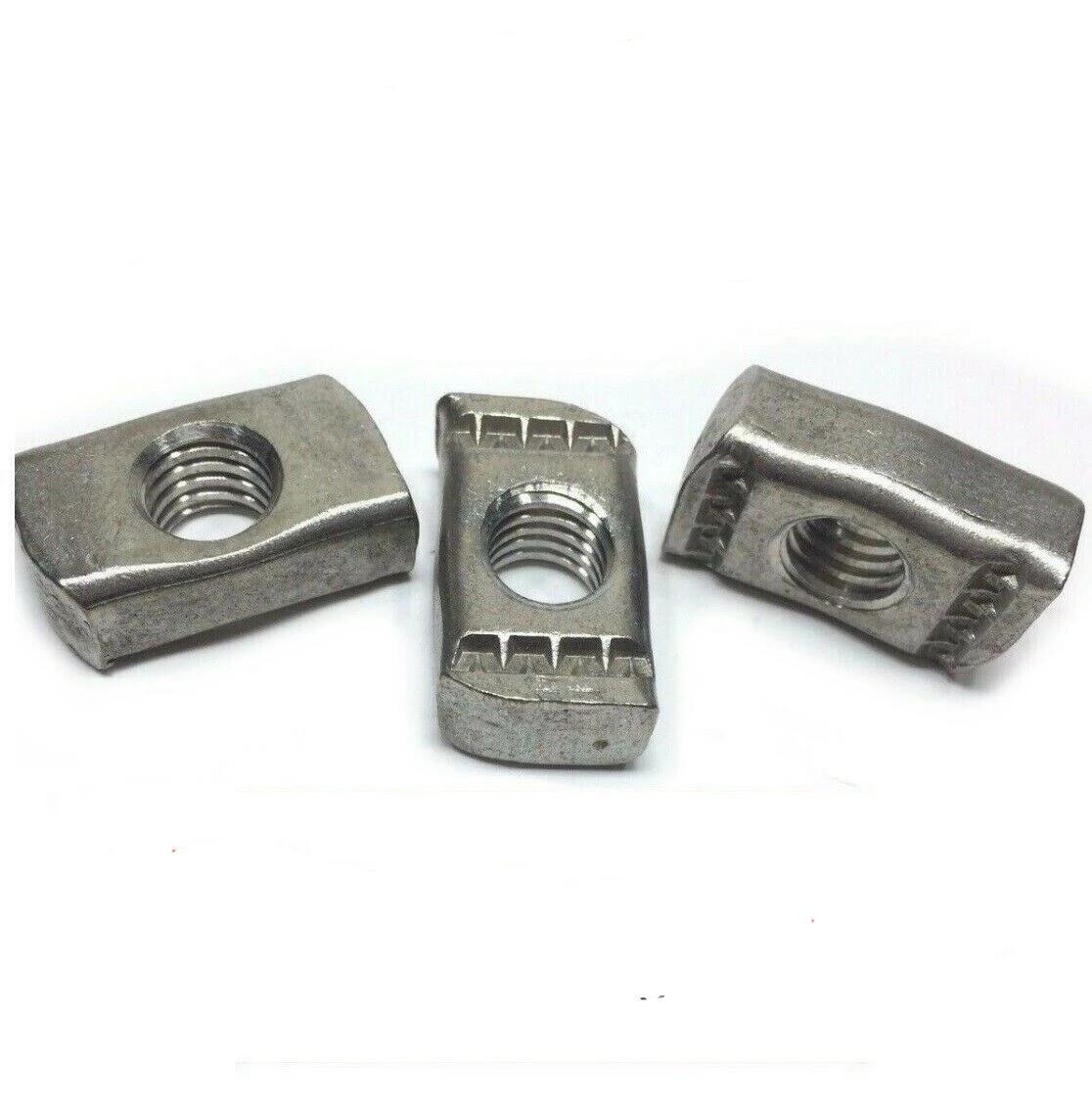 (#4172S1) 1/2"-13 StaInless Steel Strut Nuts for Unistrut Channel