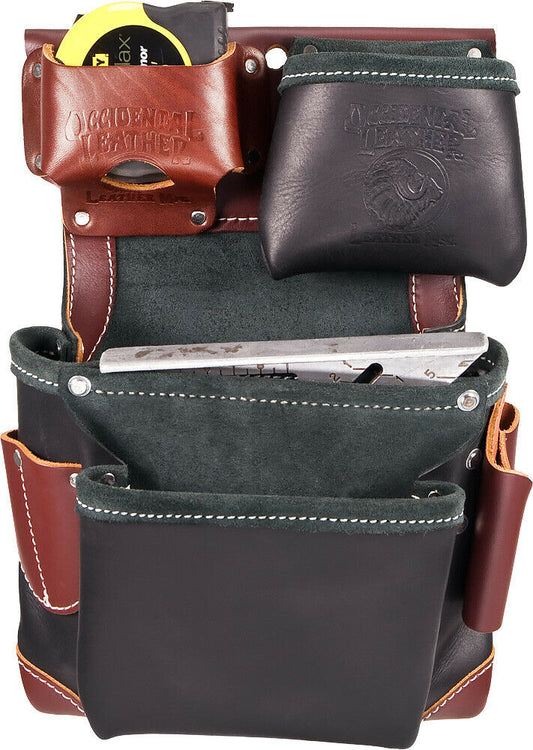 Occidental Leather B5611 Building Builders Framers Fastener Bag - Black