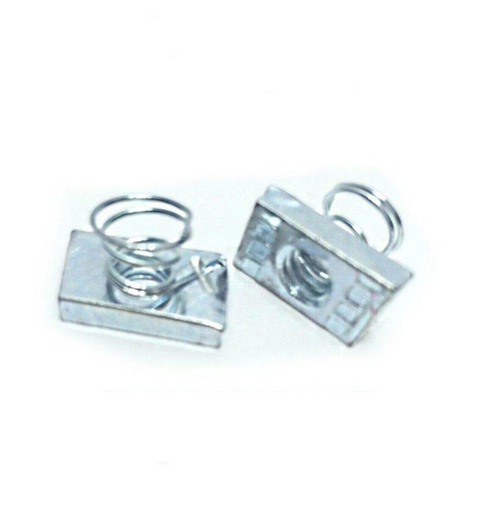 (#4187) P7006-1420 1/4"-20 MIni / Junior SprIng Nuts for Unistrut Channel