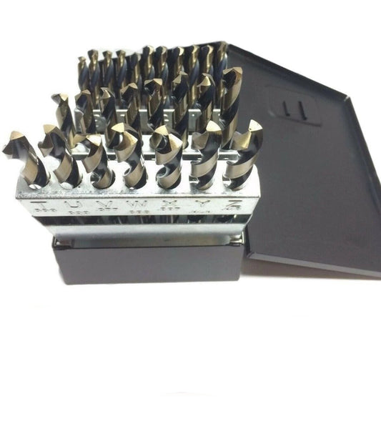 Norseman 26pc Letter sizes "A - Z" Magnum Super Premium drill bit set USA #88660