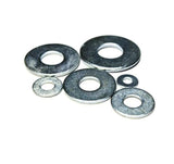 (Qty 3,220) 3/8" USS Flat Washers Zinc Plated 50LBS (50# Bulk Box) Low Carbon