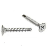INTERCORP D830Z #8 x 3" Self Drilling Philips Bugle Head Screws Zinc (2,000)