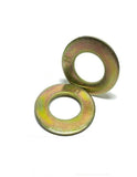 3/8" SAE Flat Washers Thru-Hardened / Grade 8 Yellow Zinc