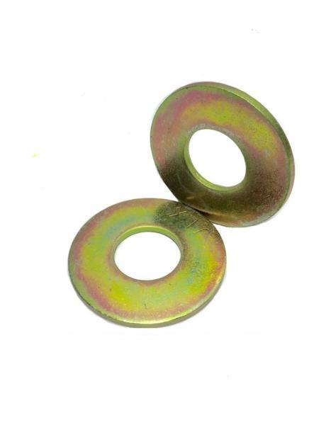 7/8" USS Flat Washers Thru-Hardened / Grade 8 Yellow Zinc