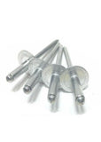 5/32" Dia. x 1/4" Large Flange POP Rivets ALL AlumInium 5-4 ABA54LF