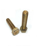 1/2"-13 x 2" Silicon Bronze Hex Cap Screw Bolt