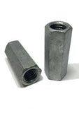5/16"-18 x W 1/2" x L 1 3/4" Coupling Nut Hot Dipped Galvanized