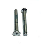 3/8" x 2 3/4" Flat Head Phillips Concrete Sleeve Anchors Zinc Plated