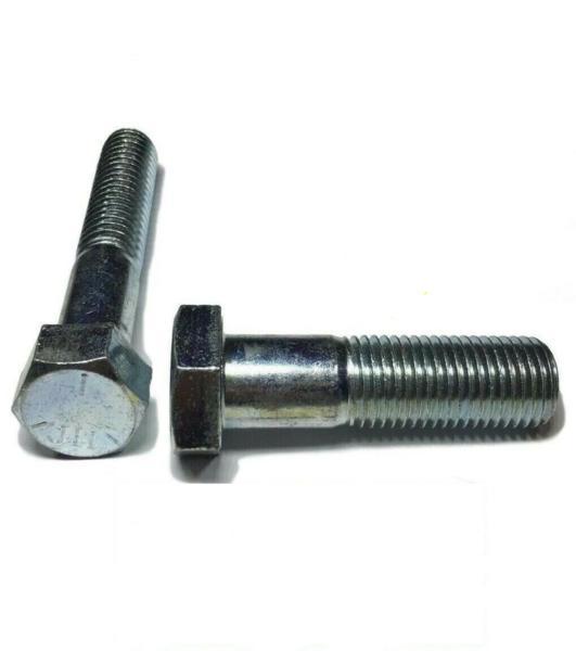 3/4-10 x 6" Hex Bolt Zinc Plated Grade 5 Cap Screw Partial Thread
