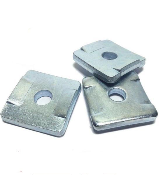 (4608G) P2864 1/2" Hot Dip Galvanized Square Washers w/ Guides 4 Unistrut