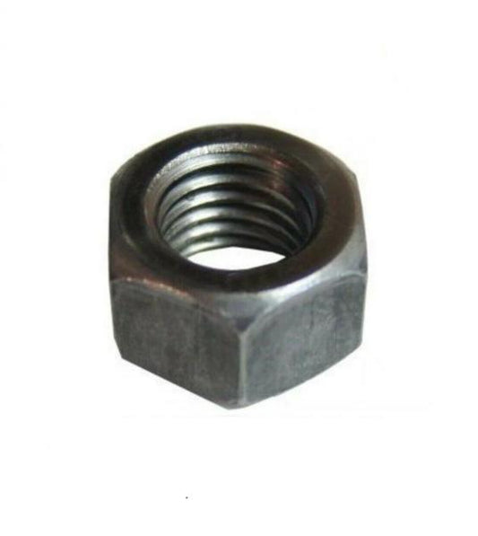 (6,000) 1/4-20 Plain Grade 2 Finished Hex Nuts Unplated Plain / Black Bulk Box