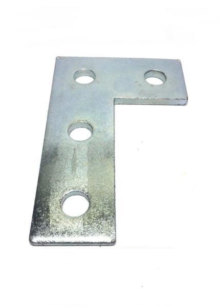 (4625) P1380A 4-Hole Flat Corner "L" Splice Plate for Unistrut Channel