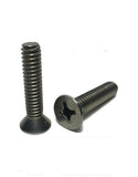 (Qty 1000) 1/4"-20 x 1" Phillips Flat Head Machine Screws Stainless Steel