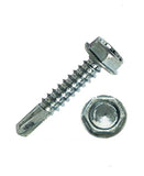 5/16" x 1-1/2" Hex Washer Head Self-DrillIng Tek Screw Zinc Plated