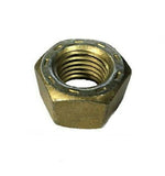 (QTY 25) 3/8"-16 Grade 9 Finished Hex Nut L9 USA Yellow Zinc Plated L-9 Nuts
