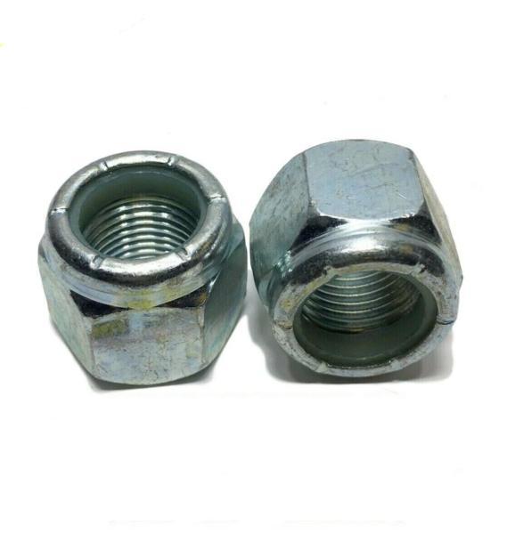 5/8-11 Nylon Insert Lock Nuts Nylock Zinc Plated (10 Pieces Total)