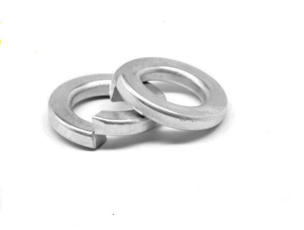 1/2" Regular Medium Standard Split Lock Washers Zinc Plated