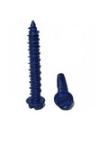 3/16" X 1 1/4" Concrete Masonry Screw Anchors Tapcon Hex Head
