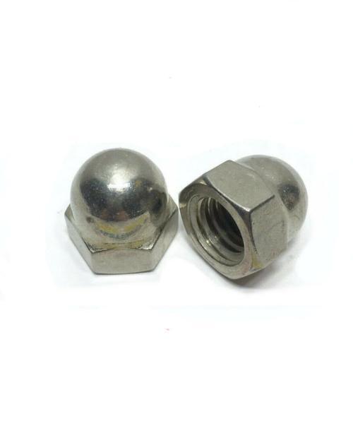 5/16"-18 StaInless Steel Cap Acorn Hex Nuts UNC Grade 18-8 / 304
