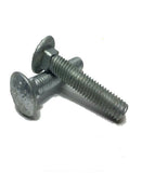 3/8"-16 x 10" Carriage Bolt Hot Dipped Galvanized A307