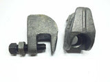(QTY 2) 1/2" Plain Universal Beam Clamp for Unistrut Channel 2898-50 #5104-101