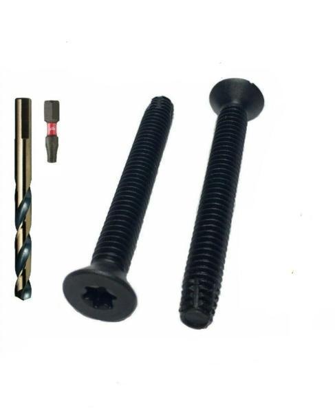 5/16"-18 x 2 1/2"Torx Trailer FloorIng Floorboard Screws + Drill Bit+T30