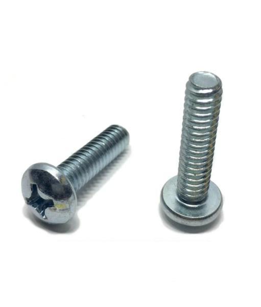 8-32 x 3/4" Phillips Pan Head MachIne Screw Zinc Plated