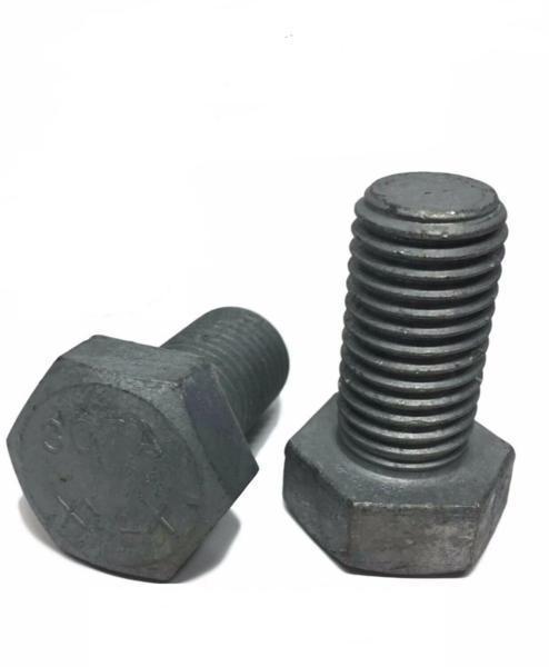 5/16"-18 x 3/4" Hex Cap Screw Hot Dipped Galvanized Hex Bolt Full Thread