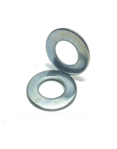 (Qty 2,650) 1/2" SAE Flat Washers Zinc Plated 50LB Box 50# Bulk Box Low Carbon