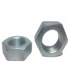 9/16"-18 FIne Hex Jam ThIn Nuts Zinc Plated Low Carbon Grade 2