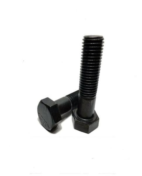 3/4-10 x 5 1/2" Hex Bolt PlaIn Black Grade 5 Cap Screw Partial Thread
