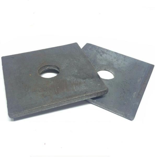 1/2" x 3" x .25 (approximately) Square BearIng Plate Washer PlaIn