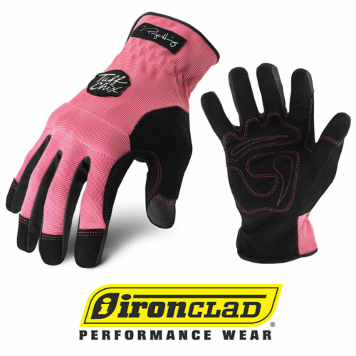 IronClad Tuff Chix TCX Premium Women's Work GlovesPink