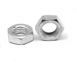 (Qty 1,100) 7/16"-14 Hex Jam (Thin) Nuts Zinc Plated Low Carbon Grade 2