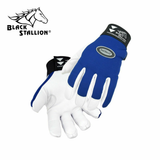 Revco 99G-BLUE BlackStallion TOOL HANDZ GLOVES Goatskin Mechanics