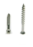 INTERCORP X3QSS #7 X 3" SQUARE TRIM DECK SCREW Stainless STEEL