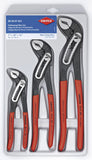 KNIPEX 00 20 07 US1 3-Piece Alligator Pliers Set (7-Inch, 10-Inch, 12-Inch)