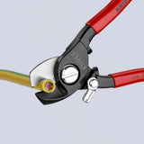 KNIPEX 95 11 165 6 in Heavy Duty Copper Aluminum Cable Shears