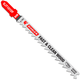 Diablo DJT101DF5 4 in. 6 TPI Bi-Metal T-Shank
Jig  Saw Blades for Fast Cuts
in Wood