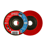 Diablo DCX045080N01F 4-1/2 in. Steel Demon
Flap Disc 80 Grit -
Type 29