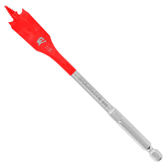 Diablo DSP2080 11/16 in. x 6 in.
Spade Bit
