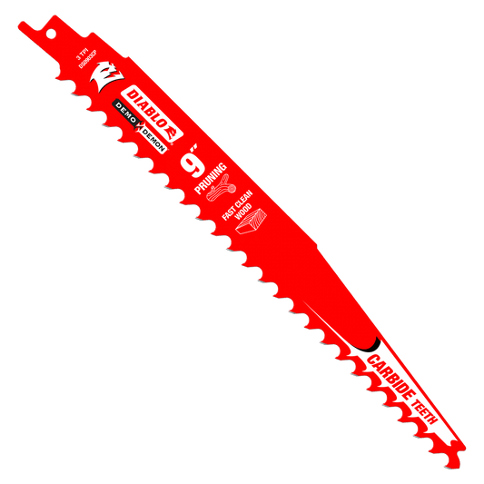 Diablo DS0903CP 9in. Carbide Tipped Pruning and Clean Wood Blade